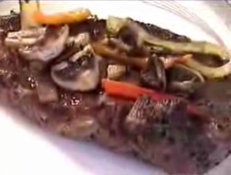 Bbq Steak With Peppercorn Coffee Bean Seasoning